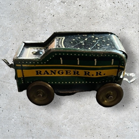 Vintage Tin Train Car Ranger RR - Picture 1 of 7